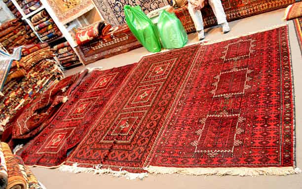 تصویر 4 از فرش دستباف قشقایی طرح عشایری رنگارنگ